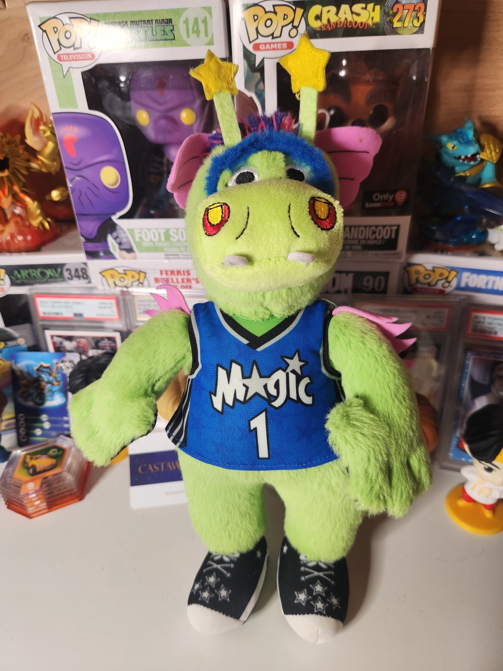 Bleacher Creatures Orlando Magic Stuff Dragon Mascot 10” Plush NBA